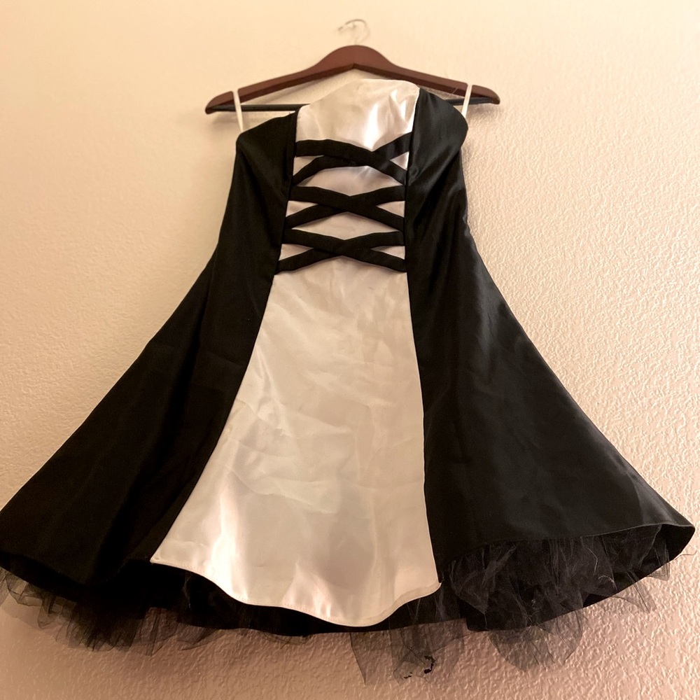 Vintage Jessica McClintock For Gunne Sax Strapless Dress